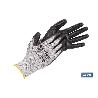 GUANTE ANTICORTE ULTRA LIGERO IMPREGNADO PU NEGRO T-10   CAJA 12 UNID.