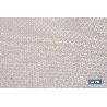 MANTEL REDONDO PÉTALOS ANTIMANCHAS RESINADO JACQUARD CONFECCIONADO 50 % ALGODÓN 50 % POLIÉSTER 1,80 M