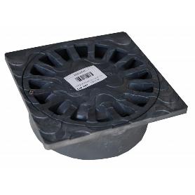 SUMIDERO SIFONICO PVC 100 GRIS