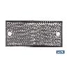 CATADIÓPTRICO RECTANGULAR BLANCO 106 X 50 MM CON AGUJERO SIN TORNILLO