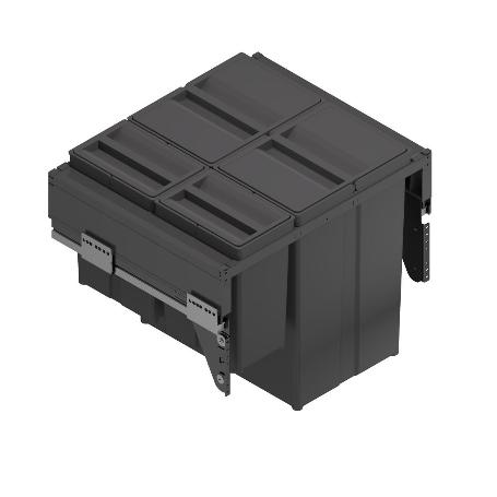 CUBO DE BASURA EXTRAÍBLE PARA RECICLAR. ECOLÓGICO. MODELO GILA