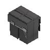 CUBO DE BASURA EXTRAÍBLE PARA RECICLAR. ECOLÓGICO. MODELO GILA