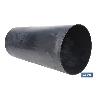 MACETERO 2 EN 1 FORMA CÓNICA CON DEPÓSITO COLOR NEGRO PP Ø 295 X 571 MM 12,5 L   CAJA 5 UNID.