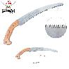 SERRUCHO SAMURAI CURVO MANGO MADERA   330 MM.