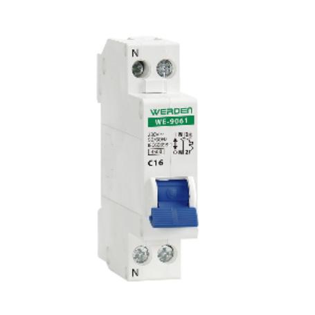 MAGNETOTERMICO 1P+N 16 AMP. (WE-9061)