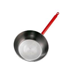 SARTEN PULIDA HONDA CON MANGO BORDON 30 CM