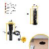 EMUCA MULTICONECTOR EXTRAÍBLE VERTIKAL, 3 ENCHUFES TIPO SCHUKO, 1 USB TIPO A, 2 USB TIPO C, PLÁSTICO Y ALUMINIO, GR