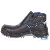 BOTA DE PIEL NEGRA CON VELCRO S3S MODELO URIAN PRO TALLA 38