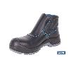 BOTA DE PIEL NEGRA CON VELCRO S3S MODELO URIAN PRO TALLA 46