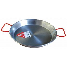 PAELLERA VALENCIANA DE 28 CM. PULIDA PARA 3 PERSONAS