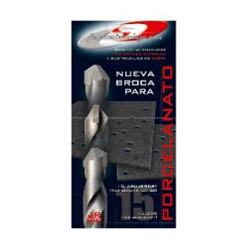 BROCA JR PORCELANATO 8X125 MM
