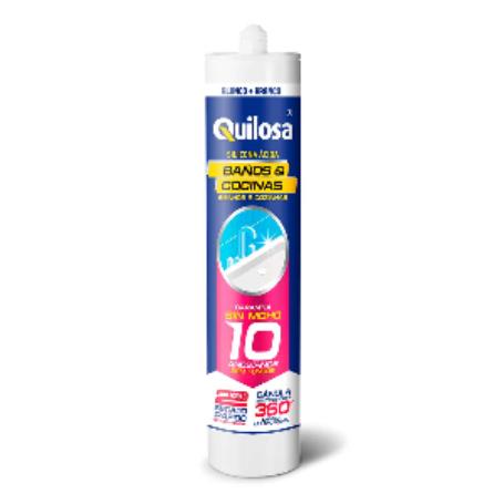 SILICONA ANTIMOHO BLANCA BAÑO/COCINA