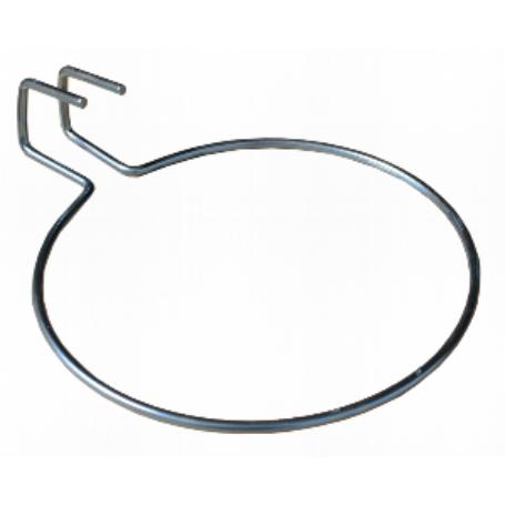 MACETERO BALCON ZINCADO 16 CM