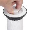 EMUCA MULTICONECTOR EXTRAÍBLE VERTIKAL, 3 ENCHUFES TIPO SCHUKO, 1 USB TIPO A, 2 USB TIPO C, PLÁSTICO Y ALUMINIO, PI