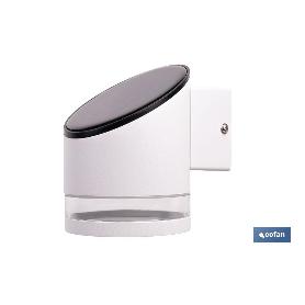 APLIQUE LED SOLAR BLANCO CON SENSOR 3,7 V 1,2 AH IP65 3000 K 120 X 90 X 120 MM