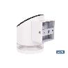 APLIQUE LED SOLAR BLANCO CON SENSOR 3,7 V 1,2 AH IP65 3000 K 120 X 90 X 120 MM