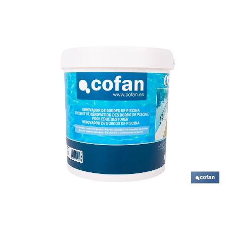 PINTURA ACRÍLICA PARA BORDES DE PISCINAS COLOR BLANCO MATE 4 L