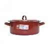 LA ESTRELLA CACEROLA 34 CM PORCELANA ESMALTADA TEJA 316234 (CAJA 4 UNIDADES)