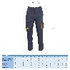 PANTALON TRABAJO TALLA 52 AZUL OSCURO SPANDEX