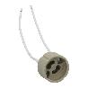 PORTALAMPARAS GU-10 CERAMICO PARA BOMBILLAS HALOGENAS / LED