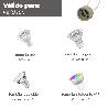 PORTALAMPARAS GU-10 CERAMICO PARA BOMBILLAS HALOGENAS / LED