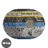DISCO CORTE ABRASIVO ACERO INOXIDABLE Ø 115 X 22,2 MM. ESPESOR 1,0 MM.