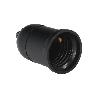 PORTALAMPARAS 4 AMPERIOS ROSCA E-27 OBRA NEGRO.