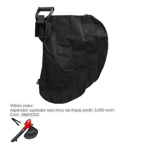 BOLSA NYLON REPUESTO ASPIRADOR SOPLADOR ELECTRICO DE HOJAS JARDÍN 3.000 WATT.