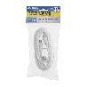 PROLONGACION TV - VIDEO. 5 METROS TOMA 9,5 MM. CON ADAPTADOR MACHO HEMBRA