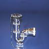 SIFON CURVO METALIZADO T-30-C ME 1 1/2