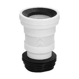 MANGUITO INODORO EXTENSIBLE T-118M MINI 350 MM.