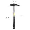 MARTILLO ENCOFRADOR MAGENTICO FIBRA VIDRIO MANGO FIBRA VIDRIO CON EMPUÑADURA ANTIDESLIZANTE. 700 GRAMOS 50 CM.