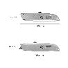 CUTTER HOJA TRAPEZOIDAL RETRÁCTIL ACERO SK5