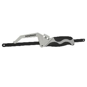 MINI SIERRA EMPUÑADURA ALUMINIO CON HOJA 300 MM. AJUSTABLE, HOJA CORTE HSS, SERRUCHO, SEGUETA, SEGUETA, MINI ARCO S