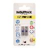 PUNTAS DESTORNILLADOR TORX 40 INVIOLABLE (2 PIEZAS). ACERO S2 AL CROMO VANADIO. PUNTAS HEXAGONALES, DESTORPUNTAS,
