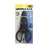 TIJERAS ELECTRICISTA 155 MM. MANGO TPR PLUS NO TENSION. CON FUNDA HOJAS ACERO INOXIDABLE, TIJERAS CORTAR CABLE, PEL