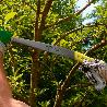 SERRUCHO PODAR RECTO MANGO TPR JST 300 MM.