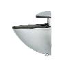 SOPORTE PELICANO REGULABLE PARA ESTANTE 1 / 20 MM. CROMO MATE (1 PIEZA)