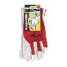 GUANTES PIEL / LONA CON VELCRO. CON COLGADOR 10 GUANTES DE TRABAJO, GUANTES DE PROTECCIÓN (PAR)