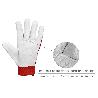 GUANTES PIEL / LONA CON VELCRO. CON COLGADOR 8 GUANTES DE TRABAJO, GUANTES DE PROTECCIÓN (PAR)
