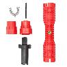 LLAVE PARA GRIFOS MULTIFUNCION CON ADAPTADOR, LLAVE HEXAGONAL Y EXTRACTOR DE TORNILLOS