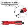 LLAVE PARA GRIFOS MULTIFUNCION CON ADAPTADOR, LLAVE HEXAGONAL Y EXTRACTOR DE TORNILLOS