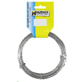 ALAMBRE GALVANIZADO (ROLLO 250 GRAMOS / 7,5 METROS) Nº14/2,2 MM.