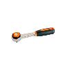 LLAVE CARRACA REVERSIBLE 1/4 6950RN BAHCO