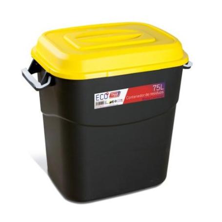 CONTENEDOR ECO TAYG 75 L AMARILLO 411014 TAYG