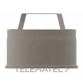 TAPA T 90º Ø 80 AISI 316 S/PARED 4010844 ROS