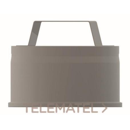 TAPA T 90º Ø 100 AISI 316 S/PARED 4015924 ROS