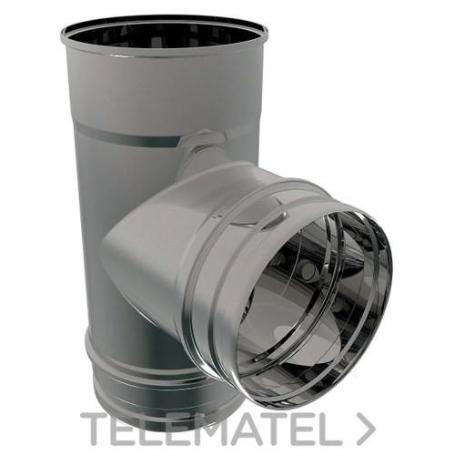TE 90º SIN TAPA 250 SIMPLE PARED 4022174 ROS