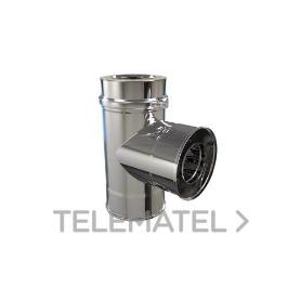 TE 90º SIN TAPA Ø 250 D/PARED 4021807 ROS