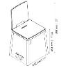 SILLA DUCHA POLARIS SD002011 ESTOLI